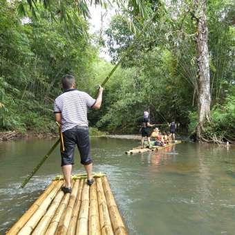 Bamboo Rafting